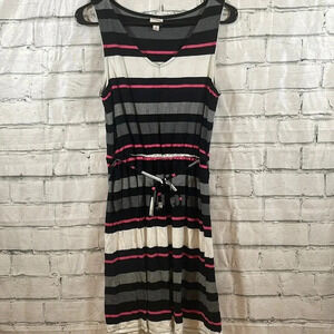 Merona horizontal stripe dress Small